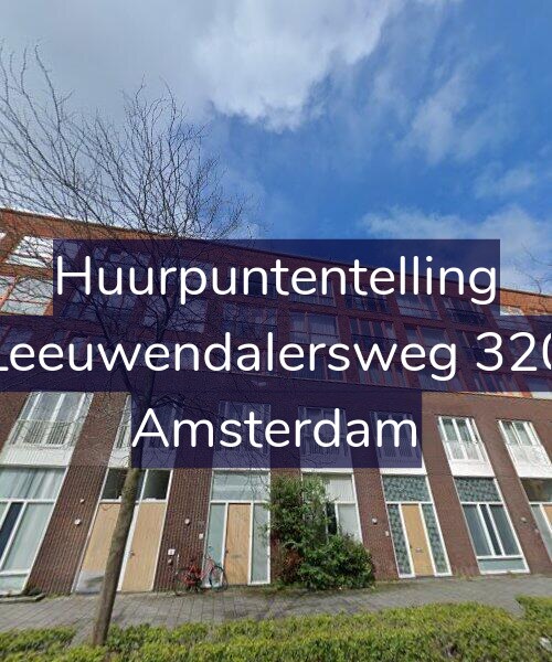 Foto gevel Huurpuntentelling voor Leeuwendalersweg 320, Amsterdam