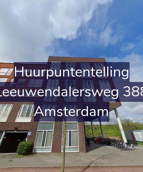 Foto gevel Huurpuntentelling voor Leeuwendalersweg 388, Amsterdam
