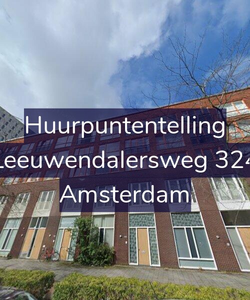 Foto gevel Huurpuntentelling voor Leeuwendalersweg 324, Amsterdam