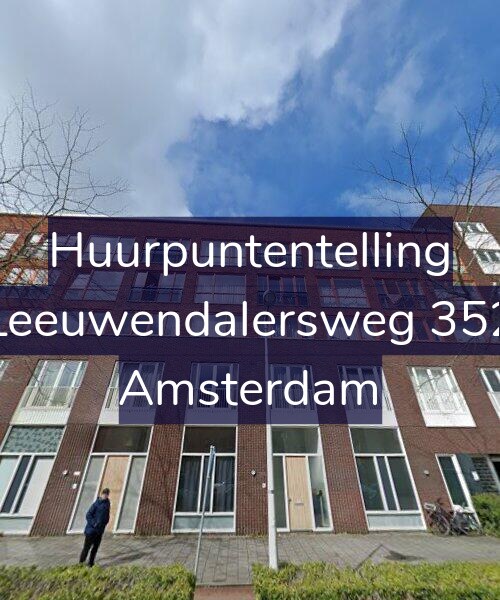 Foto gevel Huurpuntentelling voor Leeuwendalersweg 352, Amsterdam