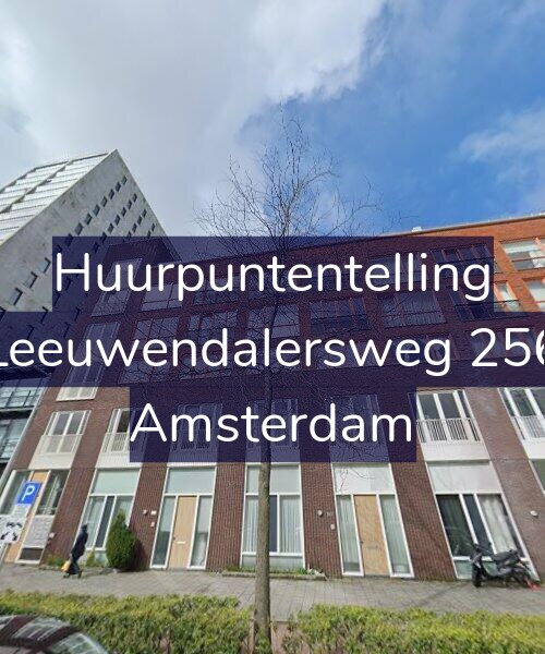Foto gevel Huurpuntentelling voor Leeuwendalersweg 256, Amsterdam