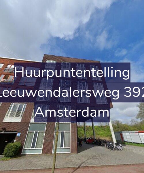 Foto gevel Huurpuntentelling voor Leeuwendalersweg 392, Amsterdam