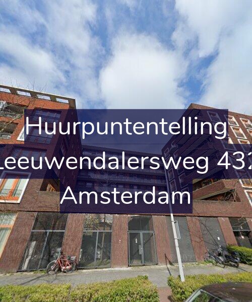 Foto gevel Huurpuntentelling voor Leeuwendalersweg 432, Amsterdam