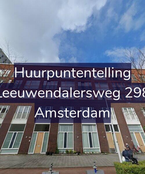Foto gevel Huurpuntentelling voor Leeuwendalersweg 298, Amsterdam