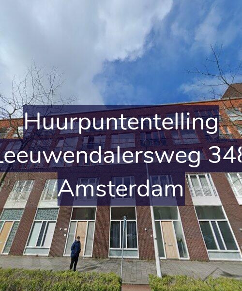 Foto gevel Huurpuntentelling voor Leeuwendalersweg 348, Amsterdam