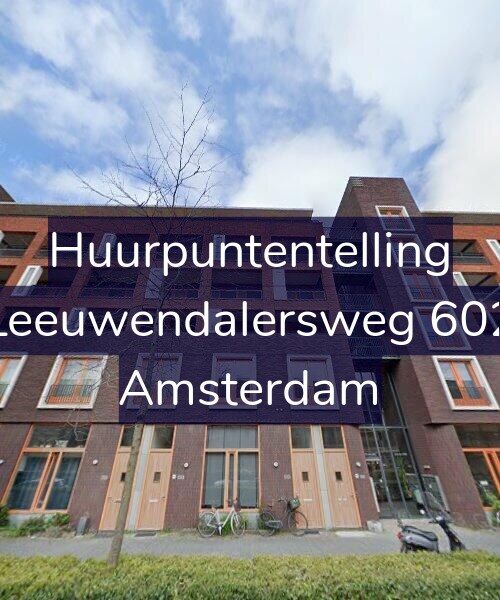 Foto gevel Huurpuntentelling voor Leeuwendalersweg 602, Amsterdam