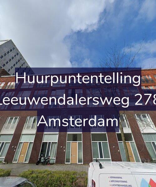 Foto gevel Huurpuntentelling voor Leeuwendalersweg 278, Amsterdam