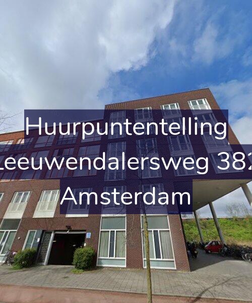 Foto gevel Huurpuntentelling voor Leeuwendalersweg 382, Amsterdam