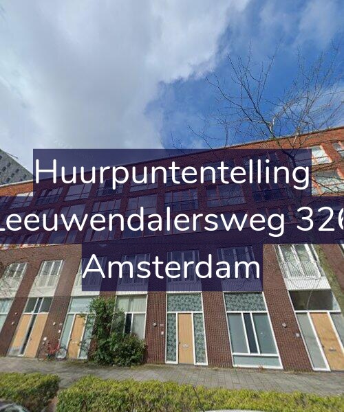 Foto gevel Huurpuntentelling voor Leeuwendalersweg 326, Amsterdam