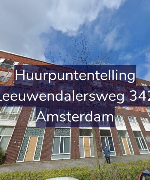 Foto gevel Huurpuntentelling voor Leeuwendalersweg 342, Amsterdam