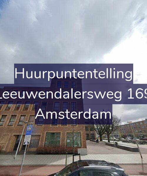 Foto gevel Huurpuntentelling voor Leeuwendalersweg 169, Amsterdam