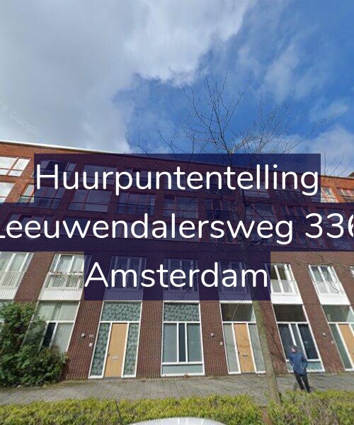 Foto gevel Huurpuntentelling voor Leeuwendalersweg 336, Amsterdam