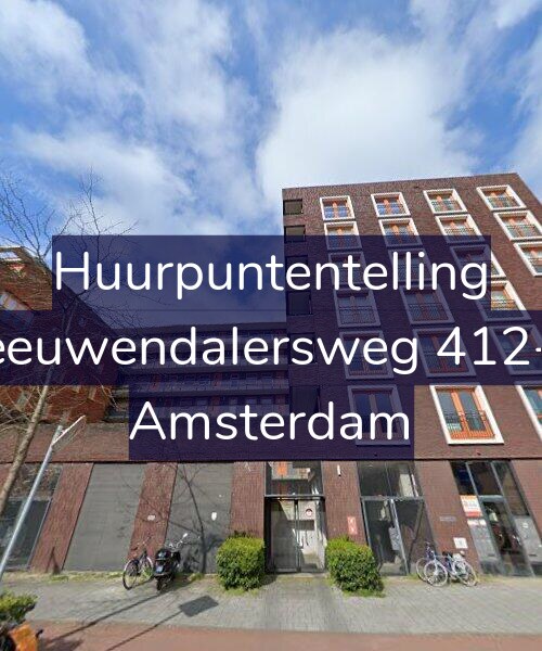 Foto gevel Huurpuntentelling voor Leeuwendalersweg 412-A, Amsterdam
