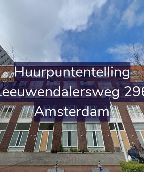 Foto gevel Huurpuntentelling voor Leeuwendalersweg 296, Amsterdam