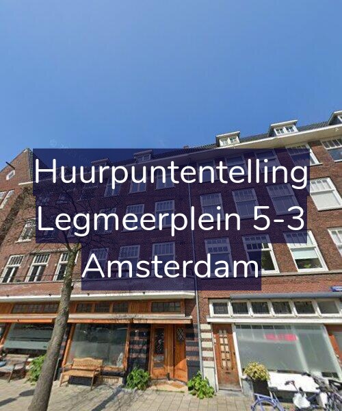 Foto gevel Huurpuntentelling voor Legmeerplein 5-3, Amsterdam