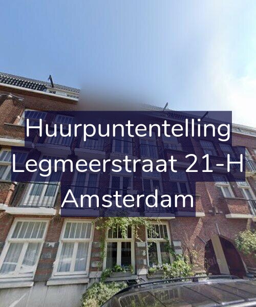 Foto gevel Huurpuntentelling voor Legmeerstraat 21-H, Amsterdam