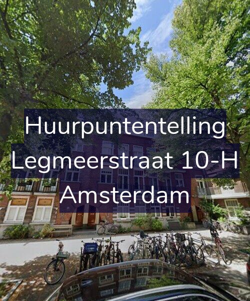 Foto gevel Huurpuntentelling voor Legmeerstraat 10-H, Amsterdam