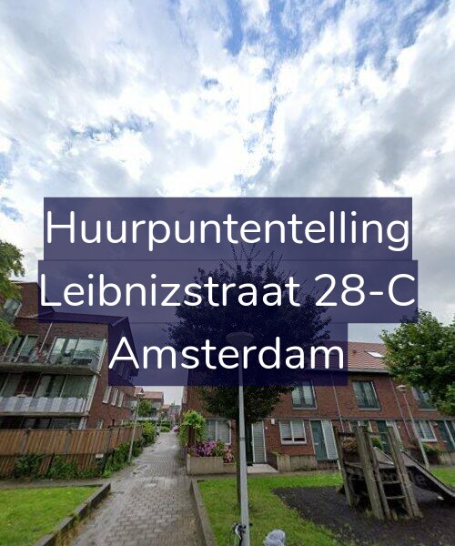 Foto gevel Huurpuntentelling voor Leibnizstraat 28-C, Amsterdam