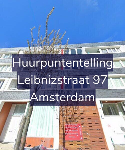 Foto gevel Huurpuntentelling voor Leibnizstraat 97, Amsterdam