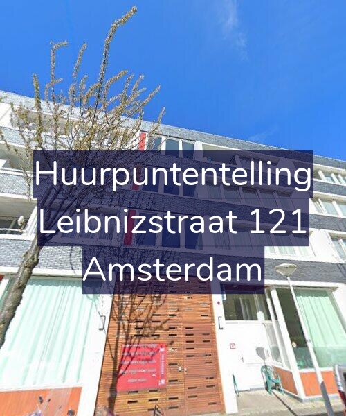 Foto gevel Huurpuntentelling voor Leibnizstraat 121, Amsterdam