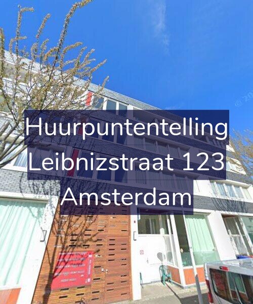 Foto gevel Huurpuntentelling voor Leibnizstraat 123, Amsterdam