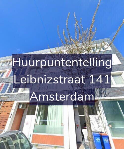 Foto gevel Huurpuntentelling voor Leibnizstraat 141, Amsterdam