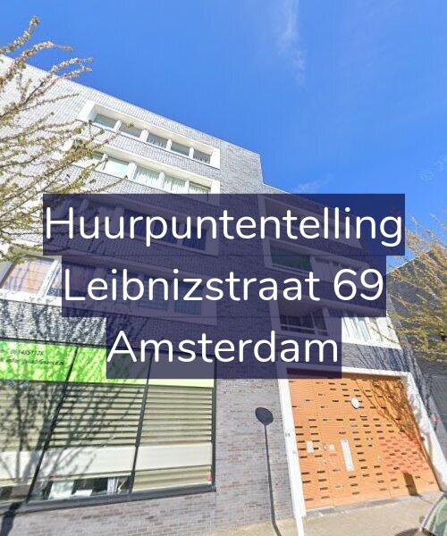 Foto gevel Huurpuntentelling voor Leibnizstraat 69, Amsterdam