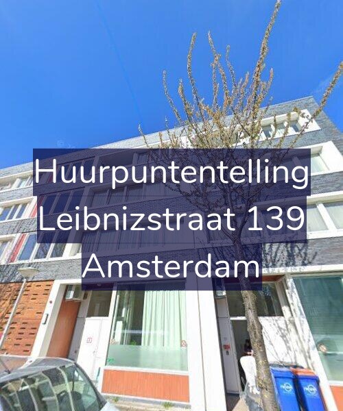 Foto gevel Huurpuntentelling voor Leibnizstraat 139, Amsterdam