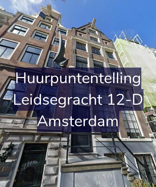 Foto gevel Huurpuntentelling voor Leidsegracht 12-D, Amsterdam