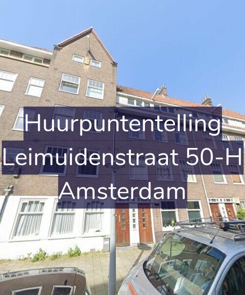 Foto gevel Huurpuntentelling voor Leimuidenstraat 50-H, Amsterdam