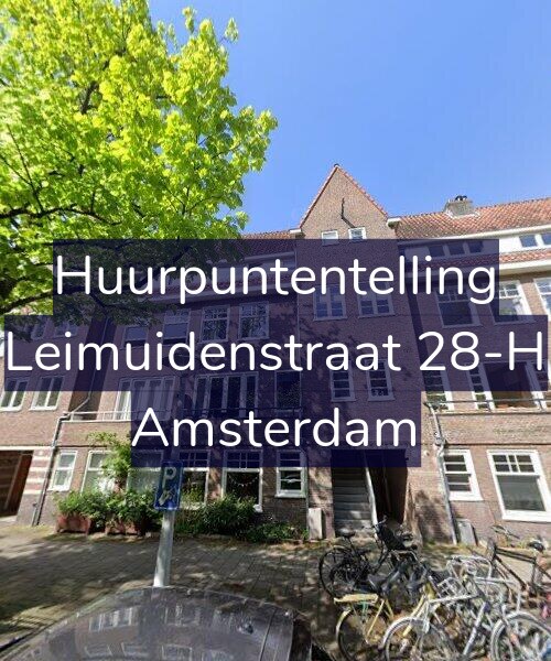 Foto gevel Huurpuntentelling voor Leimuidenstraat 28-H, Amsterdam