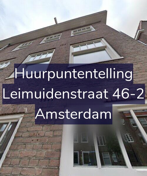 Foto gevel Huurpuntentelling voor Leimuidenstraat 46-2, Amsterdam