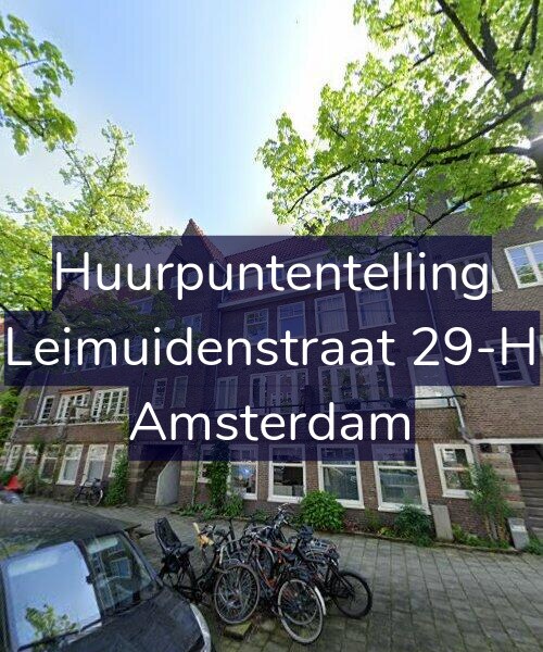 Foto gevel Huurpuntentelling voor Leimuidenstraat 29-H, Amsterdam