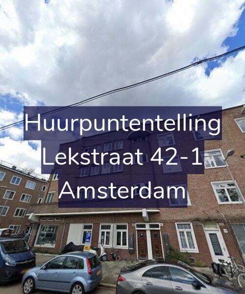Foto gevel Huurpuntentelling voor Lekstraat 42-1, Amsterdam