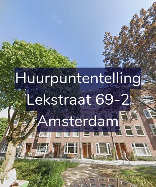 Foto gevel Huurpuntentelling voor Lekstraat 69-2, Amsterdam