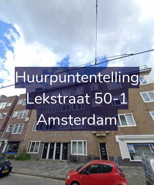 Foto gevel Huurpuntentelling voor Lekstraat 50-1, Amsterdam