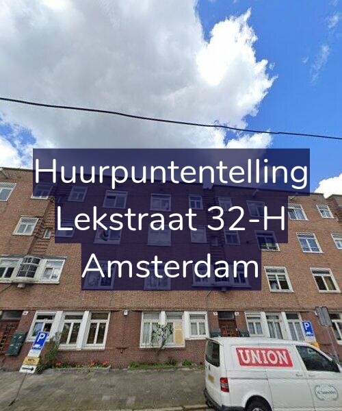 Foto gevel Huurpuntentelling voor Lekstraat 32-H, Amsterdam
