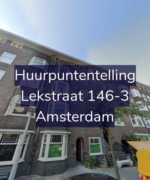 Foto gevel Huurpuntentelling voor Lekstraat 146-3, Amsterdam
