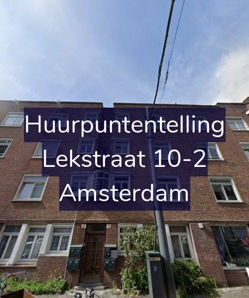 Foto gevel Huurpuntentelling voor Lekstraat 10-2, Amsterdam