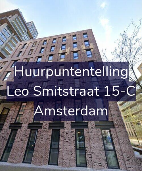 Foto gevel Huurpuntentelling voor Leo Smitstraat 15-C, Amsterdam