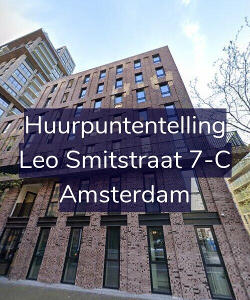 Foto gevel Huurpuntentelling voor Leo Smitstraat 7-C, Amsterdam