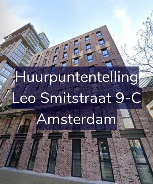 Foto gevel Huurpuntentelling voor Leo Smitstraat 9-C, Amsterdam