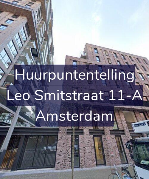 Foto gevel Huurpuntentelling voor Leo Smitstraat 11-A, Amsterdam