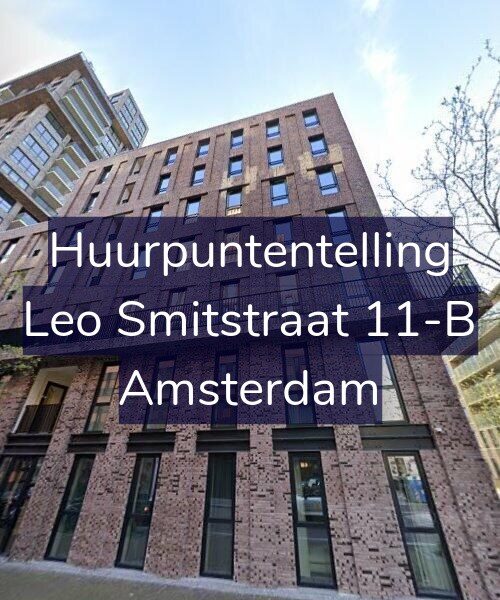 Foto gevel Huurpuntentelling voor Leo Smitstraat 11-B, Amsterdam