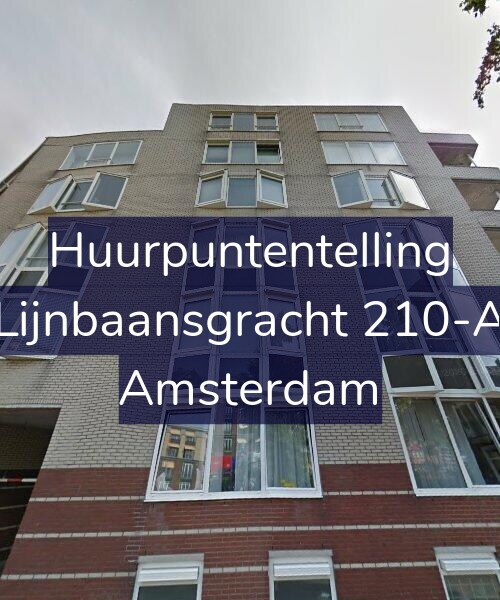 Foto gevel Huurpuntentelling voor Lijnbaansgracht 210-A, Amsterdam