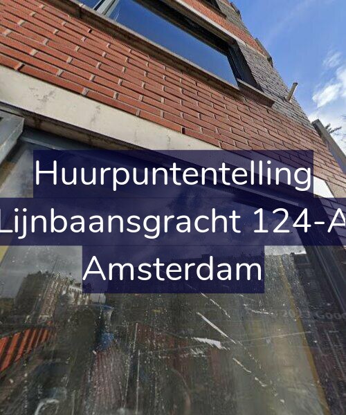 Foto gevel Huurpuntentelling voor Lijnbaansgracht 124-A, Amsterdam