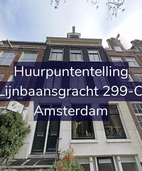 Foto gevel Huurpuntentelling voor Lijnbaansgracht 299-O, Amsterdam