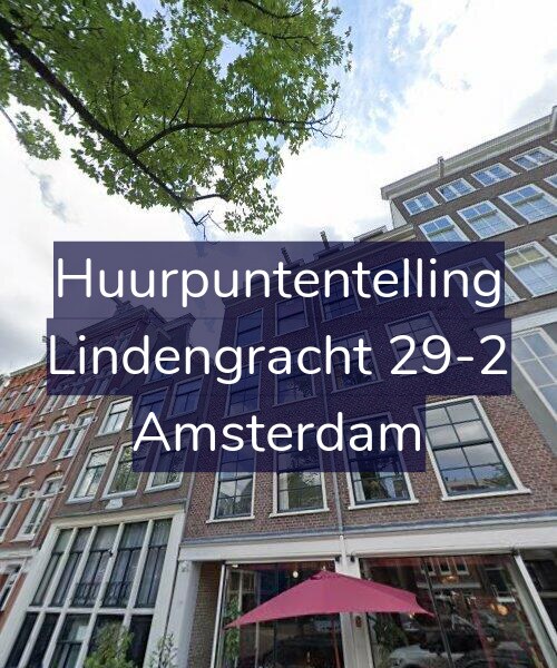 Foto gevel Huurpuntentelling voor Lindengracht 29-2, Amsterdam