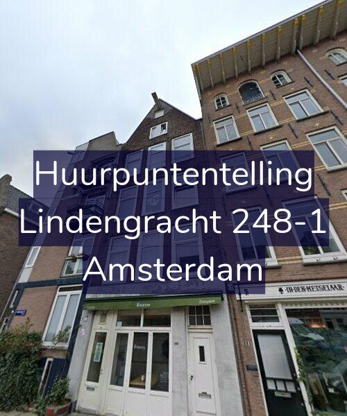 Foto gevel Huurpuntentelling voor Lindengracht 248-1, Amsterdam