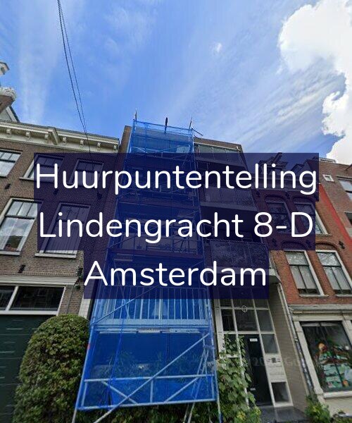 Foto gevel Huurpuntentelling voor Lindengracht 8-D, Amsterdam